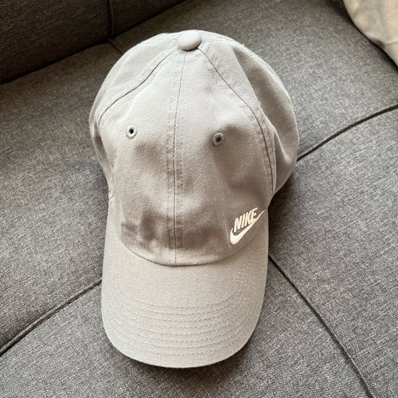 Gray Nike Adjustable Dad Hat - Picture 2 of 4